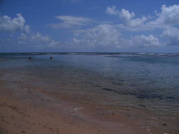 Piscina natural na Praia de Taipus de Fora, em Barra Grande, Península do Maraú - BA