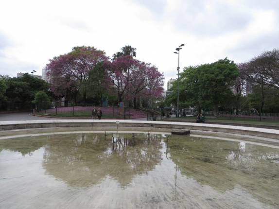 Plaza Armênia em Palermo, bairro de Buenos Aires, na Argentina