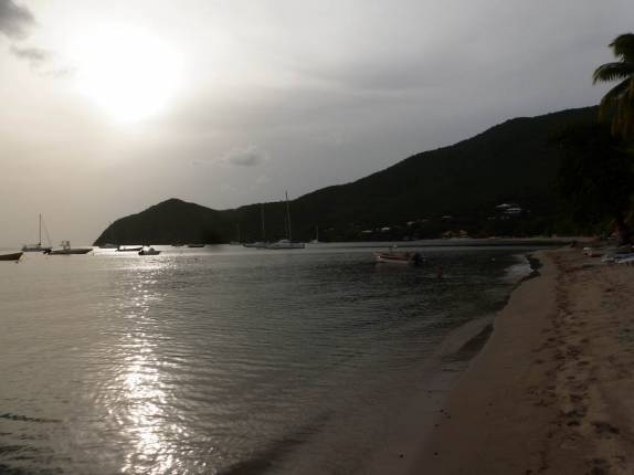 Praia de Grande Anse, no sudoeste de Martinica