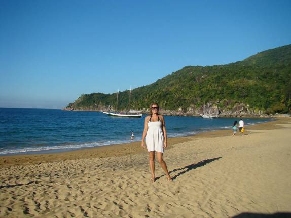 Praia de Jabaquara em Ilha Bela - SP Praia de Jabaquara em Ilha Bela - SP