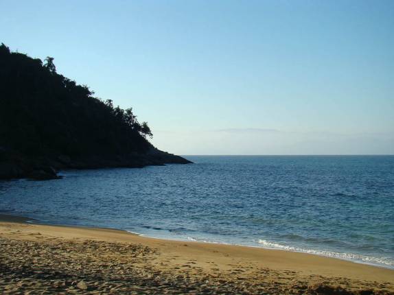 Praia de Jabaquara em Ilha Bela - SP Praia de Jabaquara em Ilha Bela - SP