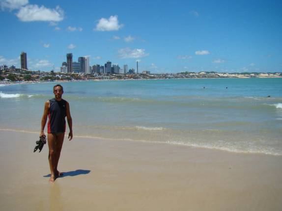 Praia de Ponta Negra, em Natal - RN