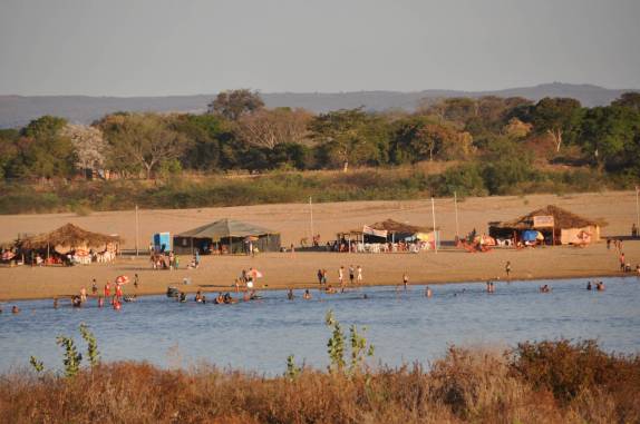 Praia do Rio São Francisco em Januária - MG