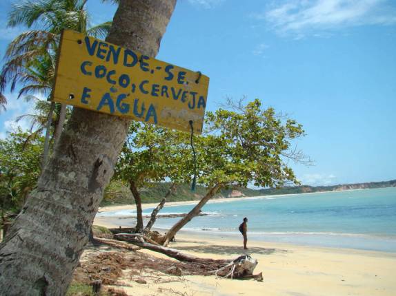 Praia do Satú, em Caraíva - BA Praia do Satú, em Caraíva - BA