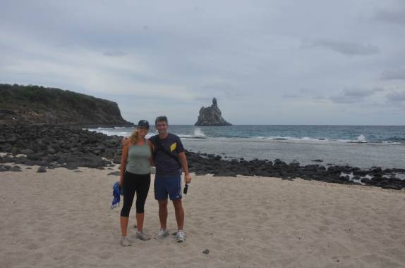 Praia e Piscina do Atalaia, em Fernando de Noronha - PE