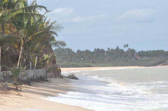 Praia na Barra do Cahy, em Cumuruxatiba - BA