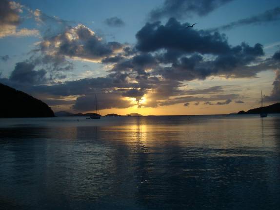 Pôr-do-Sol em Maho Beach - St John - USVI