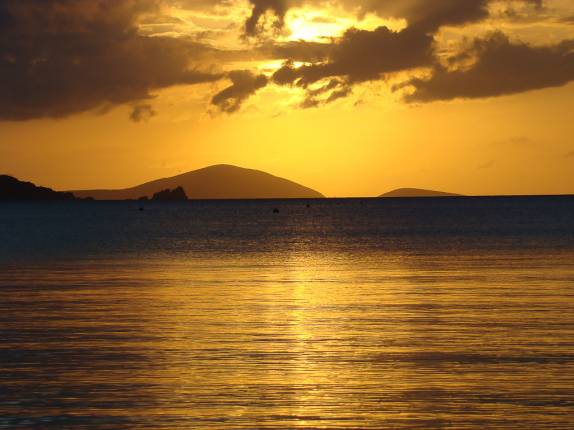 Pôr-do-Sol em Maho Beach - St John - USVI