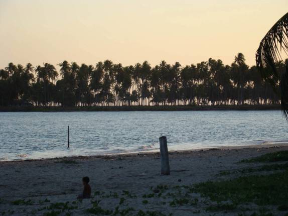 Pôr-do-sol na Barra do Camaragibe - AL