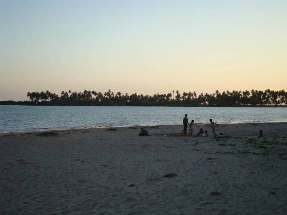 Pôr-do-sol na Barra do Camaragibe - AL