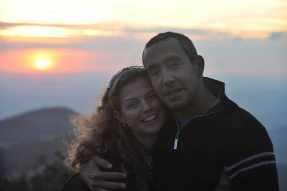 Pôr-do-sol no Pico do Gavião em Andradas - MG Pôr-do-sol no Pico do Gavião em Andradas - MG