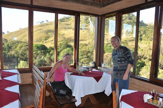 Restaurante do Kiko e da Kika em Aiuruoca - MG. Ótimas trutas!