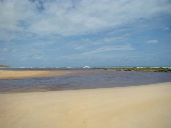rio Guaju, na fronteira entre Rio Grande do Norte e Paraíba