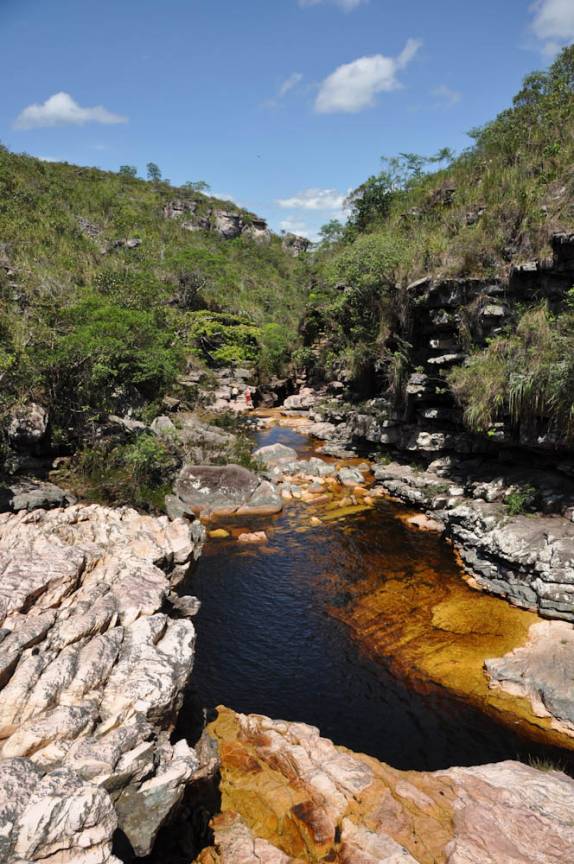 Rio Mucugezinho, próximo à Lençóis, na Chapada Diamantina - BA