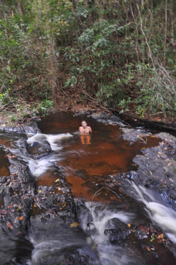 Rio na Trilha da Engenhoca, em Itacaré - BA Rio na Trilha da Engenhoca, em Itacaré - BA