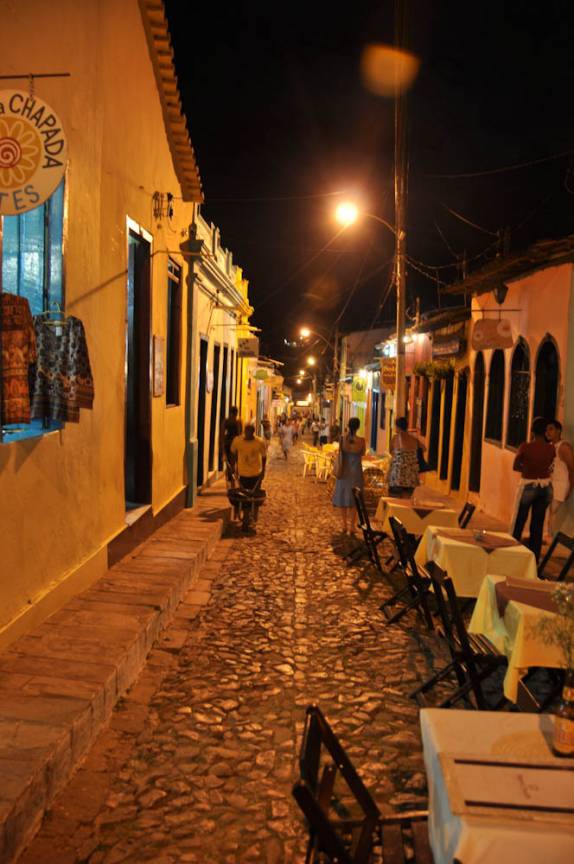 Rua em Lençóis - BA Rua em Lençóis - BA