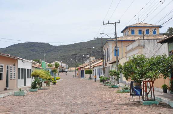 Rua em Mucugê, na Chapada Diamantina - BA