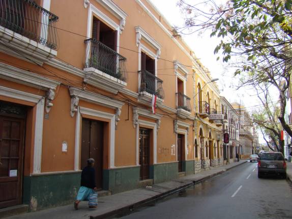 Rua em Tarija - Bolívia Rua em Tarija - Bolívia