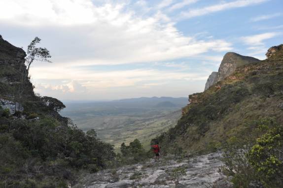 Saindo dos Gerais do Rio Preto, em direção à Guiné, na Chapada Diamantina - BA Saindo dos Gerais do Rio Preto, em direção à Guiné, na Chapada Diamantina - BA