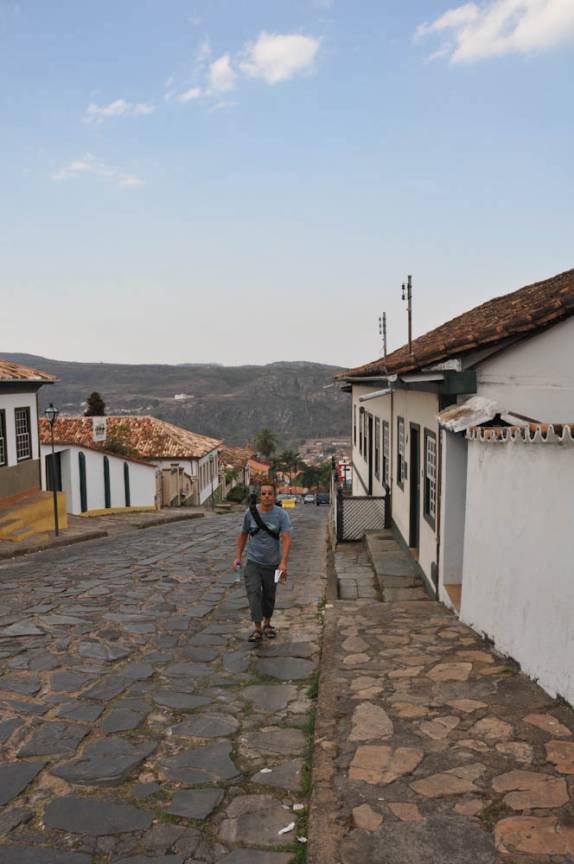 Subindo ladeira em Diamantina - MG Subindo ladeira em Diamantina - MG