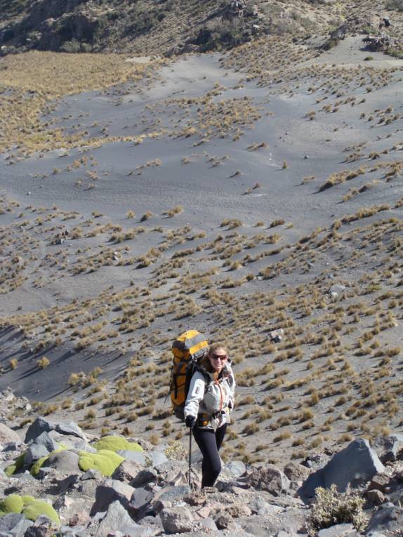 Subindo o El Mistí, em Arequipa - Peru Subindo o El Mistí, em Arequipa - Peru