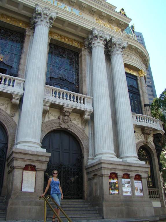 Teatro Municipal, no Rio de Janeiro - RJ