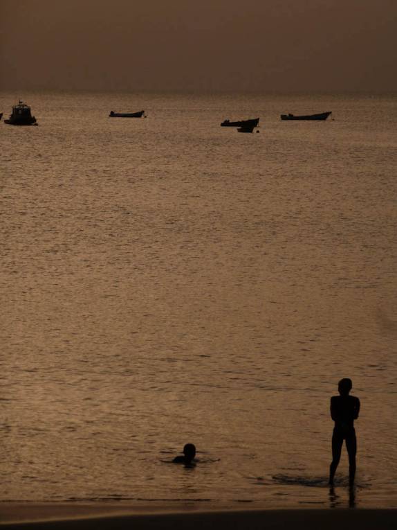 Tranquilo fim de tarde em Little Bay, em Montserrat, no Caribe