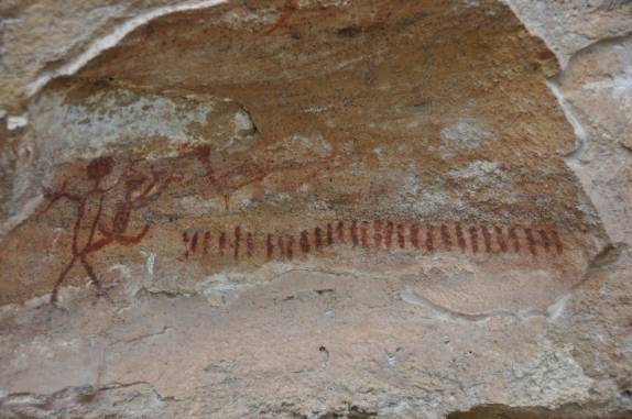 Um 'calendário'? (na Serra da Capivara, próximo à São Raimundo Nonato - PI)
