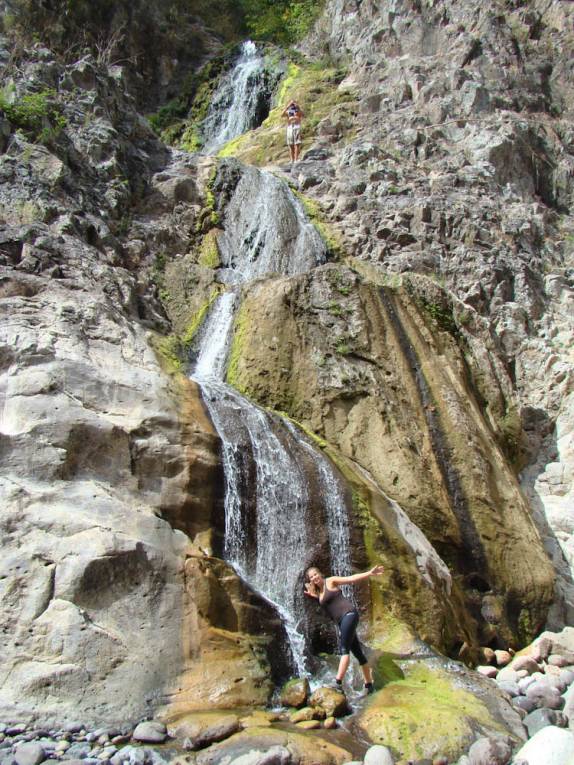 Uma bela cachoeira no Canyon de Somoto, na Nicarágua