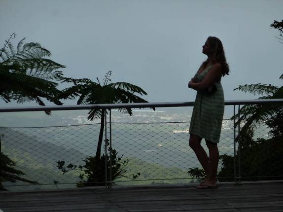 Visita ao Parque Nacional em Basse Terre,região dos Chutes du Carbet, em Guadalupe, no Caribe Visita ao Parque Nacional em Basse Terre,região dos Chutes du Carbet, em Guadalupe, no Caribe