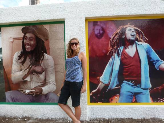 Visitando o Bob Marley Museum em Kingston, capital da Jamaica