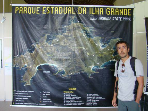 Visitando o Centro de Visitantes do INEA em Abraão, na Ilha Grande - RJ