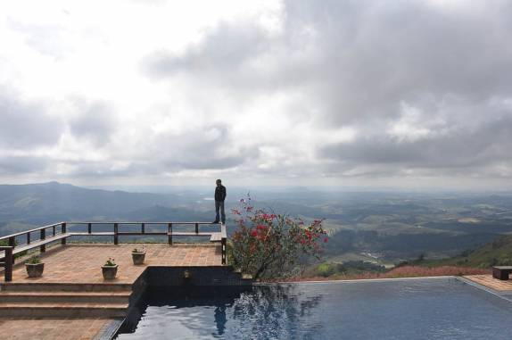 Vista da Casa da Serra em Poços de Caldas - MG Vista da Casa da Serra em Poços de Caldas - MG