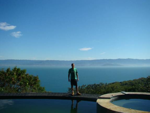 Vista da casa do Dudu e Celina em Ilha Bela - SP Vista da casa do Dudu e Celina em Ilha Bela - SP