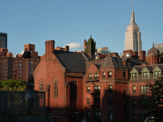 Vista da High Line em Nova Iorque - Estados Unidos