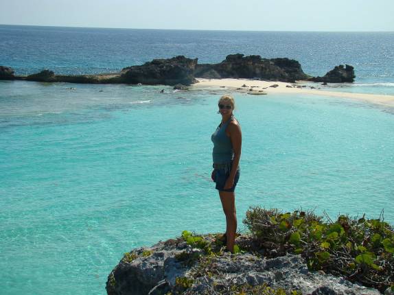 Vista de Dragon Cay, em Middle Caicos Vista de Dragon Cay, em Middle Caicos