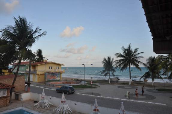 Vista de final de tarde da nossa pousada em Maragogi Vista de final de tarde da nossa pousada em Maragogi