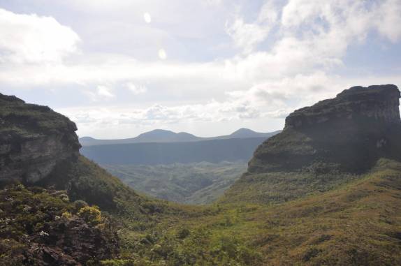 Vista de um dos mirantes do Morro do Castelo, no Vale do Pati, na Chapada Diamantina - BA Vista de um dos mirantes do Morro do Castelo, no Vale do Pati, na Chapada Diamantina - BA