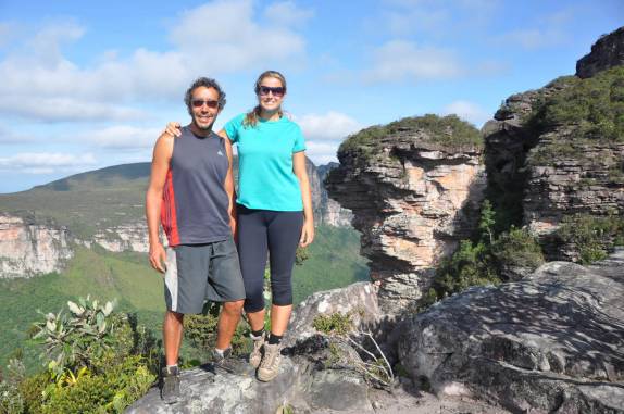 Vista de um dos mirantes do Morro do Castelo, no Vale do Pati, na Chapada Diamantina - BA Vista de um dos mirantes do Morro do Castelo, no Vale do Pati, na Chapada Diamantina - BA