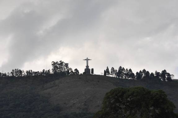 Vista do Cristo, direto do centro da cidade Vista do Cristo, direto do centro da cidade