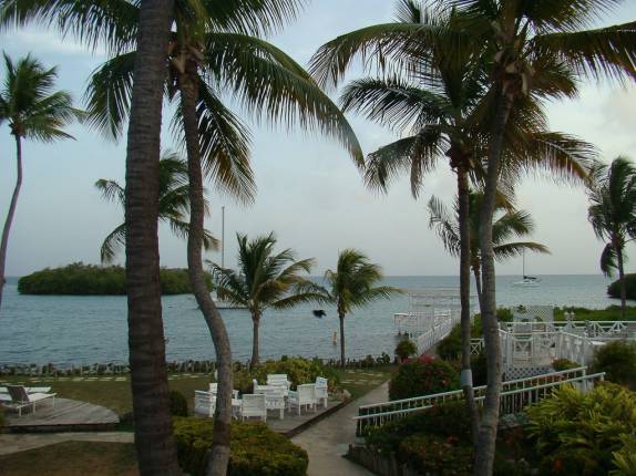 Vista do hotel em La Parguera - Litoral Sudoeste de Porto Rico