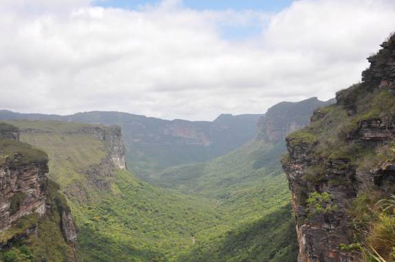 Vista do Vale do Cachoeirão, no Vale do Pati, na Chapada Diamantina - BA Vista do Vale do Cachoeirão, no Vale do Pati, na Chapada Diamantina - BA