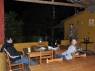 Ana com os Gustavos, no Hostel de Tabuleiro - MG