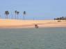 Dunas de areia na Foz do Rio São Francisco, divisa entre os estados de Alagoas e Sergipe (município de Piaçabuçu - AL)